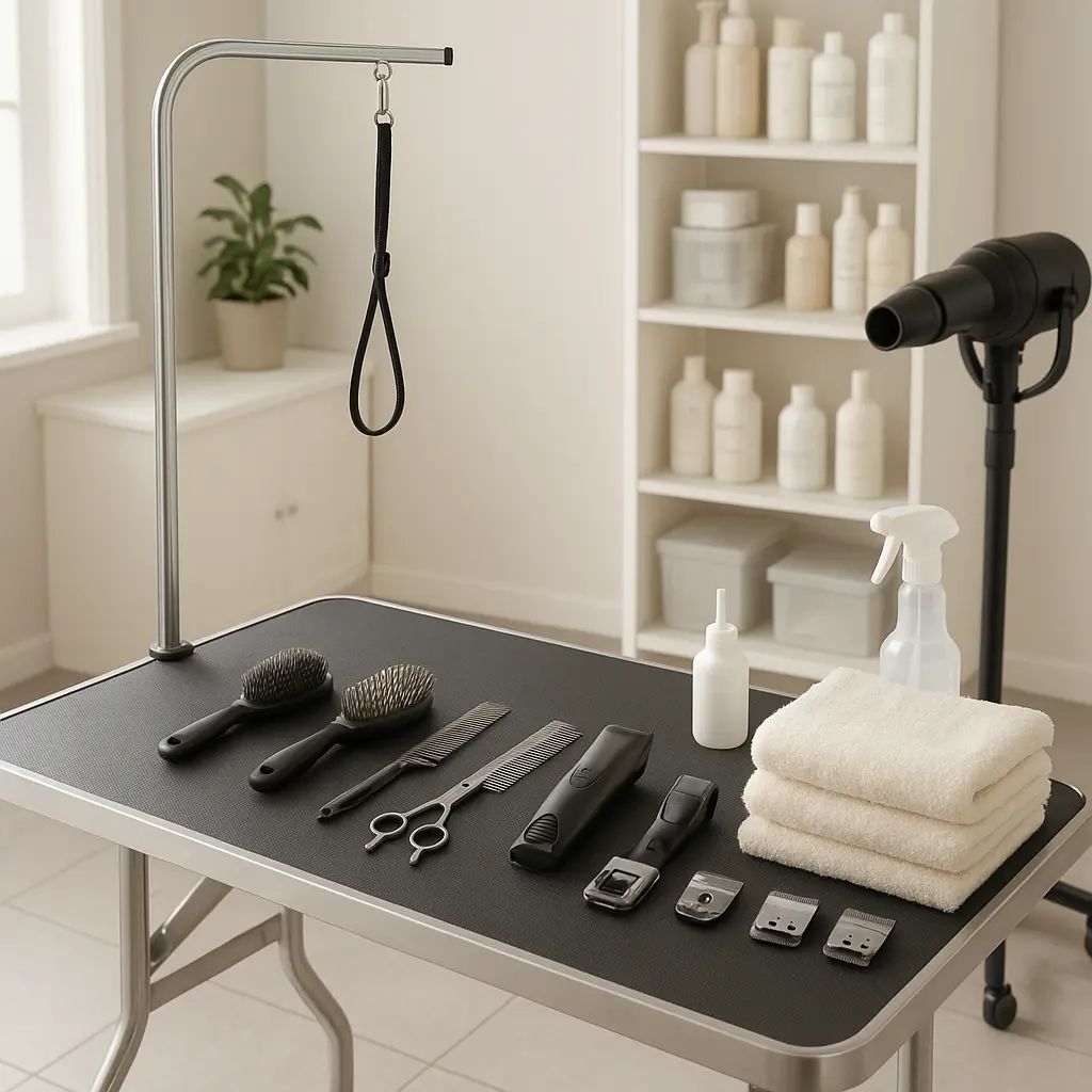 Grooming Station im Shop